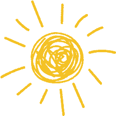 Fundación Planeta Tierra – Educación, Bienestar y Primera Infancia #de0a7 2 Decoración infantil: sol dibujado por niños, símbolo de alegría y calidez en la infancia.
